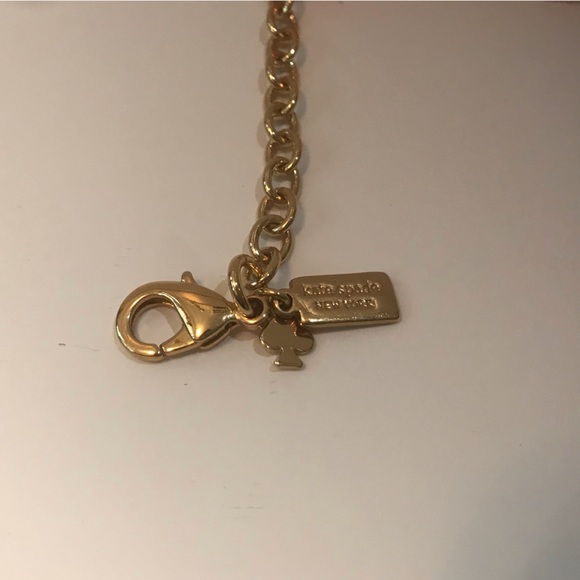 Kate Spade New York Gardens of Paris Frontal Necklace Pink/Multi - Picture 5 of 5